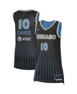 Nike - Men's and Women's Kamilla Cardoso Black Chicago Sky 2024 WNBA Draft Explorer Jersey