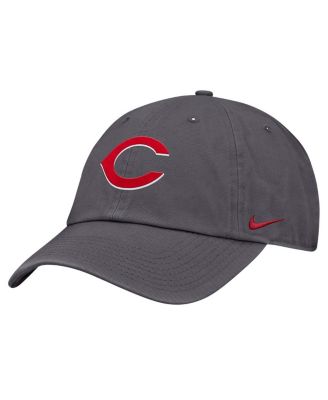 Nike - Men's Gray Cincinnati Reds Club Adjustable Hat
