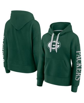 Fanatics - Women's Green Green Bay Packers Elements Next Pullover Hoodie