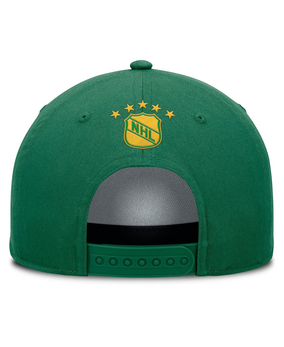 Fanatics Men's Kelly Green Minnesota North Stars Decades Collection A-frame Rope Adjustable Hat In Kelly Green