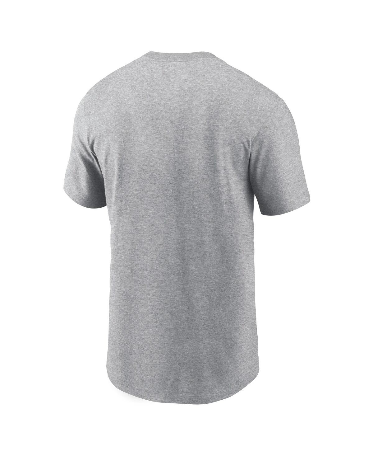 Nike Men's Gray Ohio State Buckeyes Hockey T-shirt In Gray