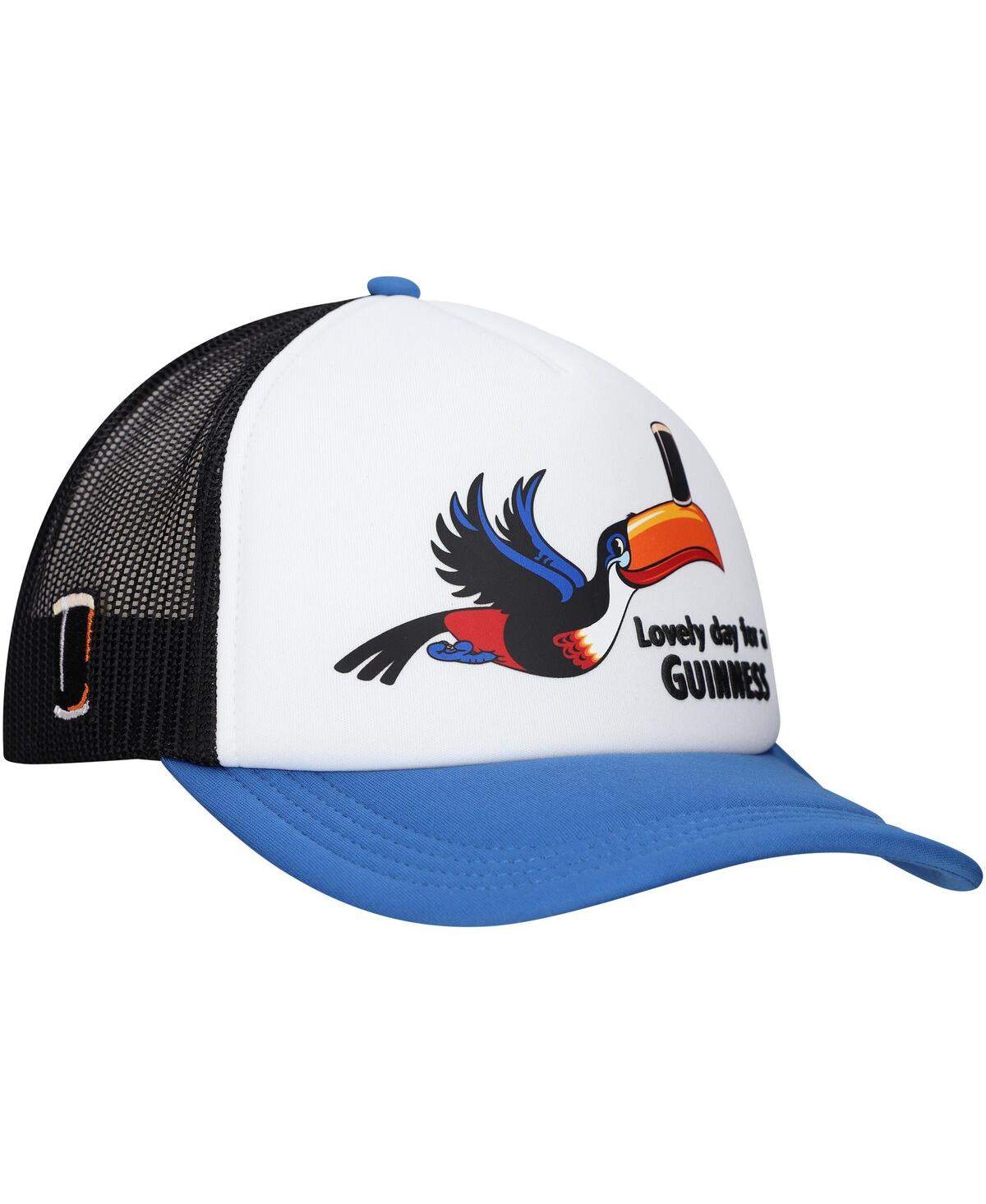 Lids Men's White Guinness Foam Trucker Adjustable Hat In White