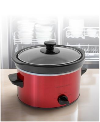 2 Quart Oval Stainless Steel Slow Cooker