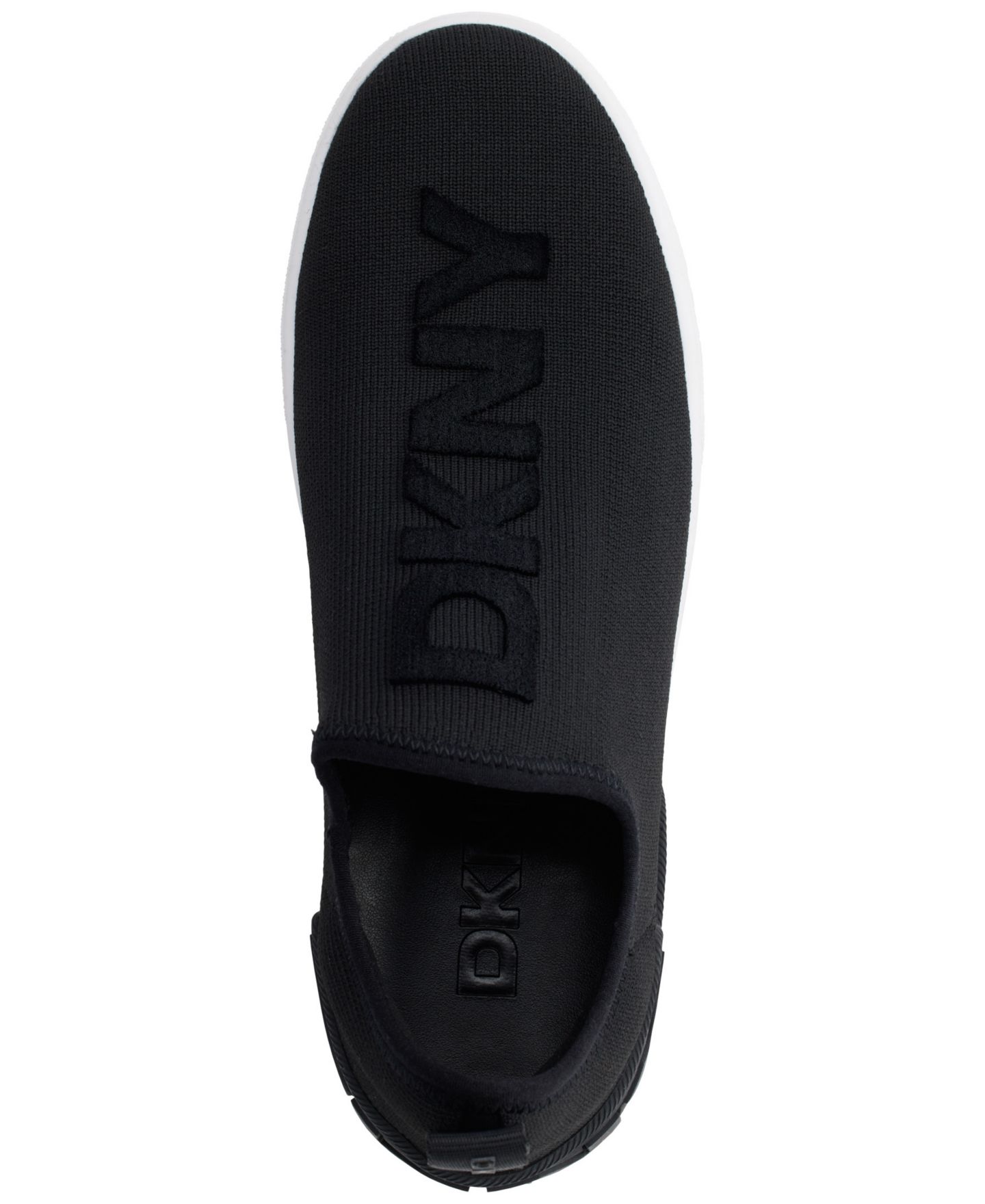 Женские кроссовки DKNY Maize Slip-On, цвет: Чёрный — фото 4