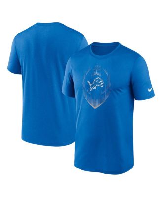 Nike - Men's Royal Detroit Lions Big Tall Blitz Legend Icon T-Shirt