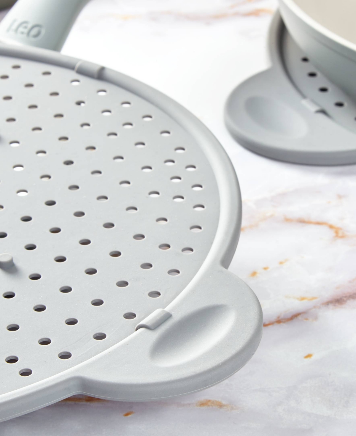 Berghoff 2-pack Assorted Silicone Splatter Screens In Gray