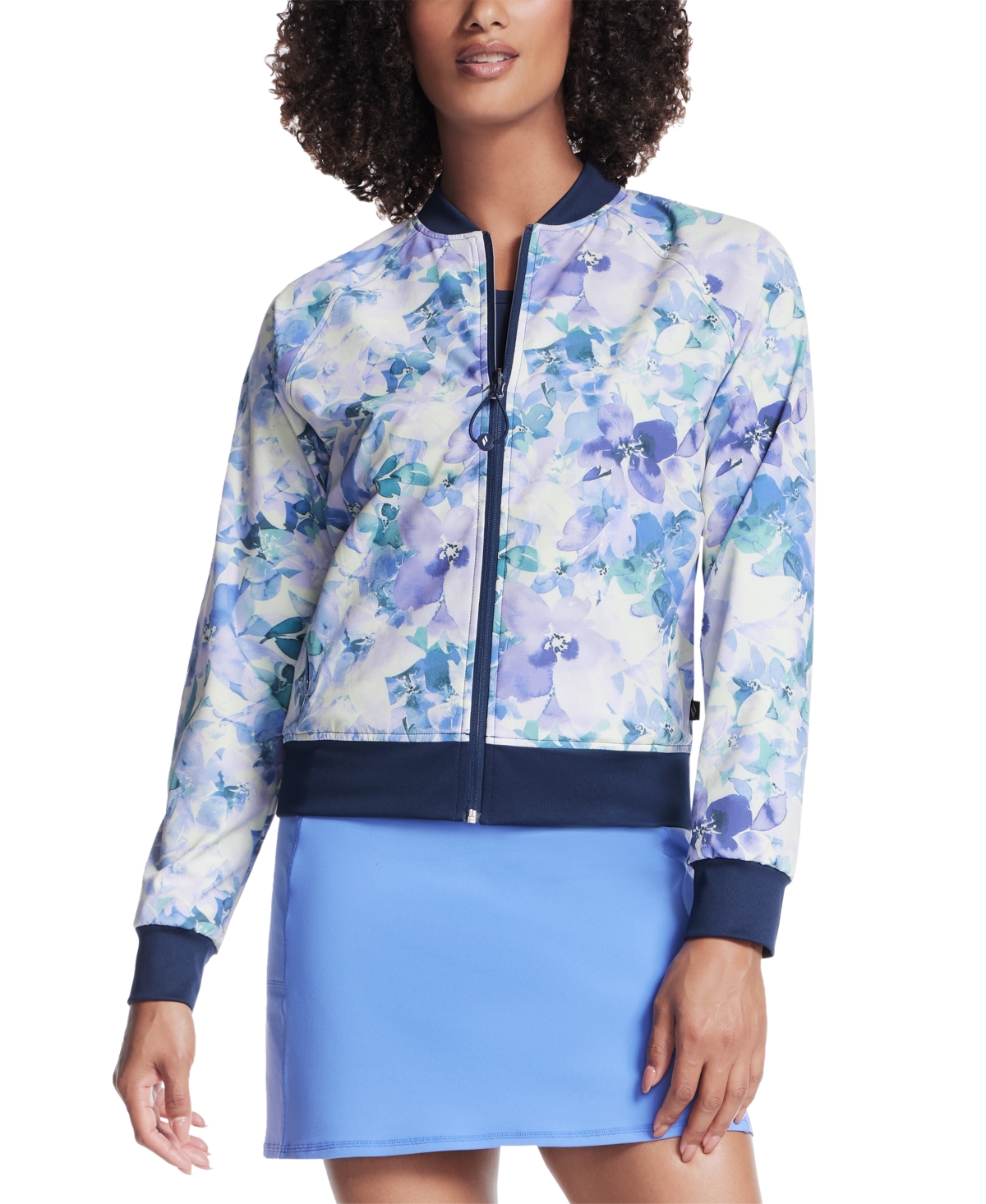 Skechers Women's Go Walk Seascape Floral Reversible Jacket