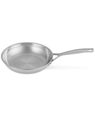 Classic Stainless Steel Round Frying Pan, 8"