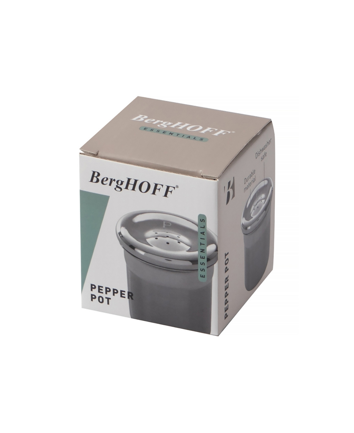 Berghoff Essentials 2.25" Stainless Steel Salt Pot In Silver