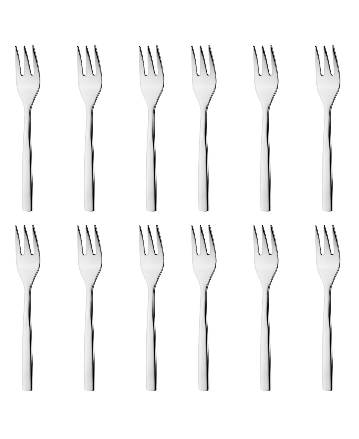 Berghoff Essentials 12-pc. Stainless Steel Cake Fork Set In Silver