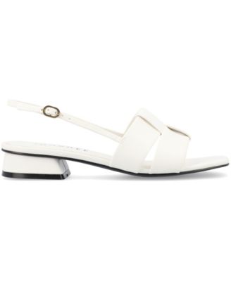 Women's Tabatha Block Heel Slingback Flat Sandals