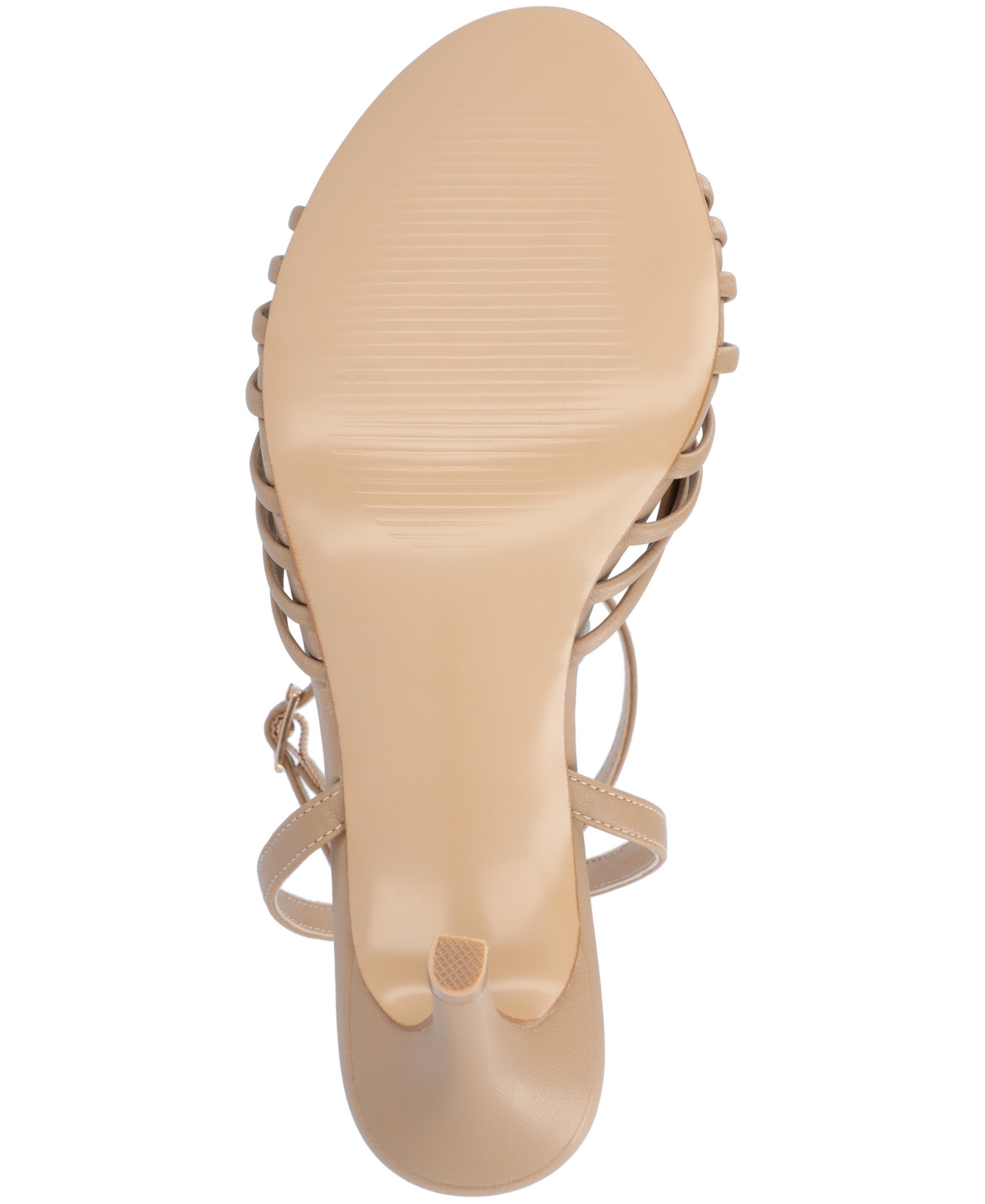 Journee Collection Vanita Stiletto Sandal In Taupe