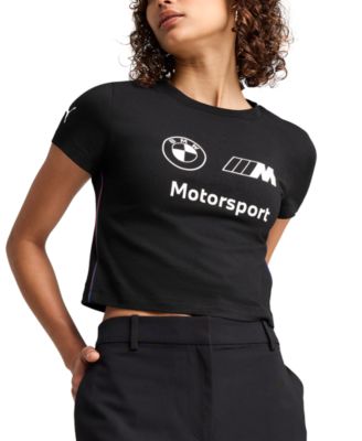 Puma - Women's SS25 BMW M Motorsport Cropped T-Shirt