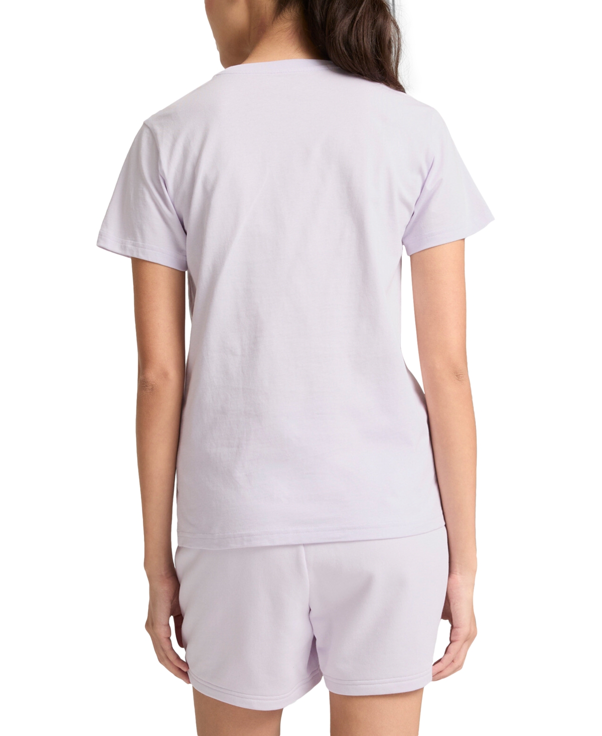 Puma Women's Essential Cotton Admire Script-logo T-shirt In Wild Berry