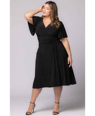 Plus Size Jemma Ruched Tie Dress