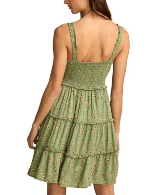 Women's Tiered Corset Mini Dress