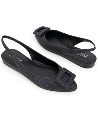 Womens's Linton Buckle Wedge Flats