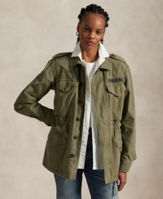美品 POLO RALPH LAUREN M43 FIELD JACKET POLO RALPH LAUREN Field Military Jacket Khaki MIL-J-4883A M