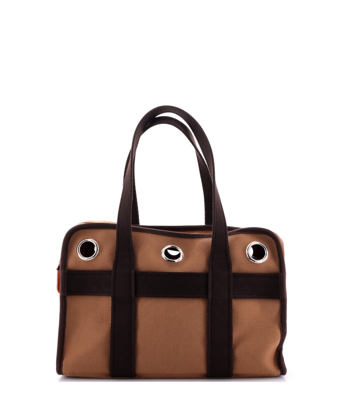 Small Pet Dog Carrier Toile - Brown
