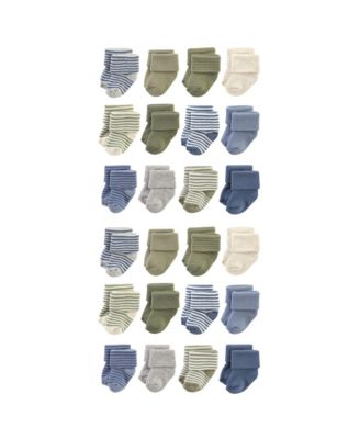 24-Pack Comfort Terry Socks Set