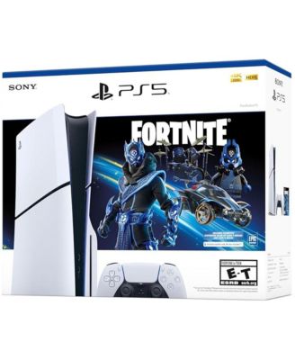 PlayStation 5 Slim Disc PS5 Fortnite Cobalt Star Bundle