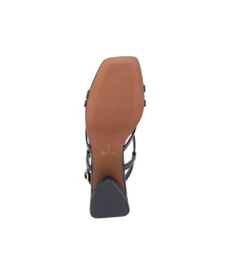 HAZEL | Raffia Block Heel Sandals