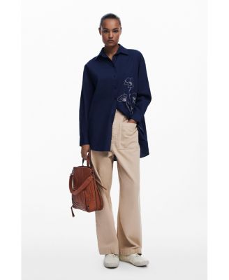 Women's Medium embroidered backpack