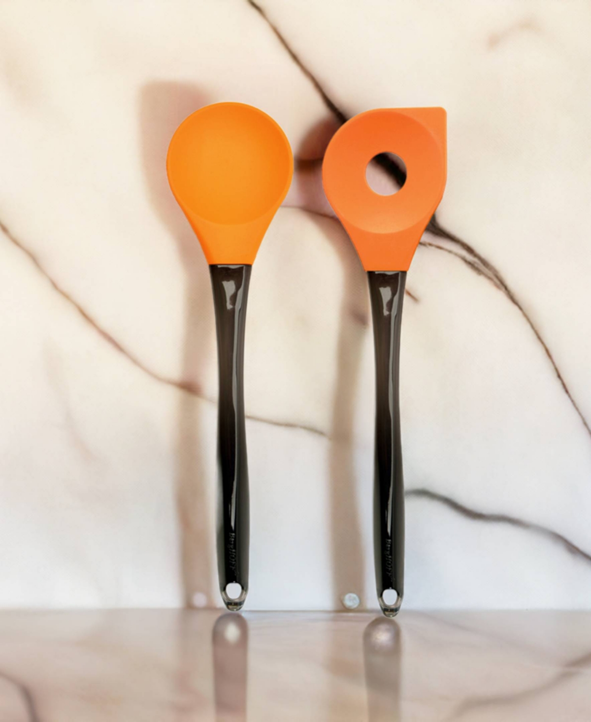 Berghoff Geminis 2-pc. Silicone Salad Set In Orange