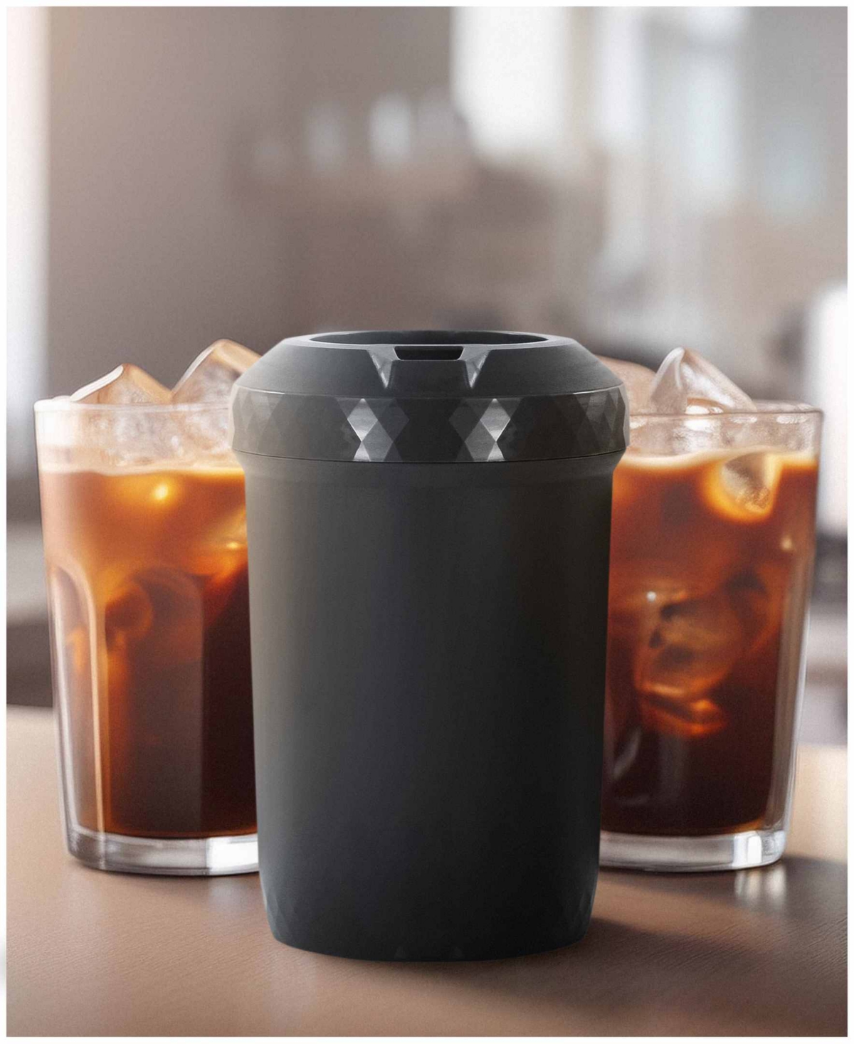 Hyperchiller 12.5 Oz. Beverage Cooler In Black