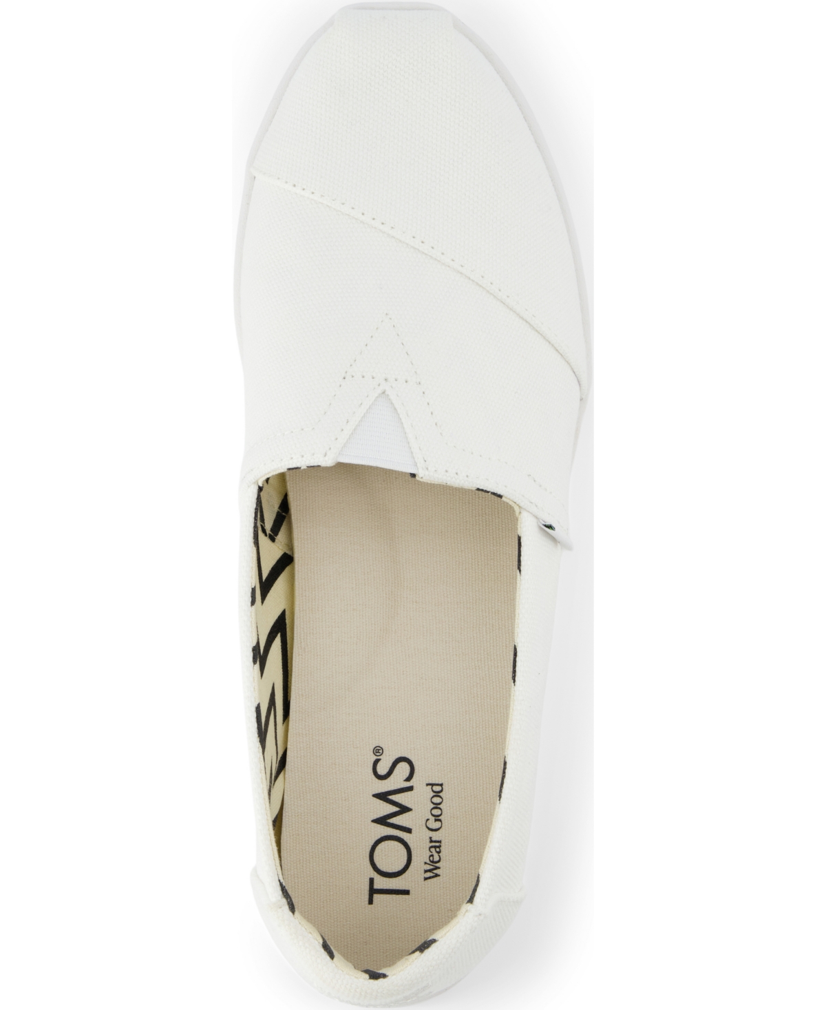 Shop Toms Women's Alpargata Plus Espadrille Slip-on Loafers In White Cotton Canvas