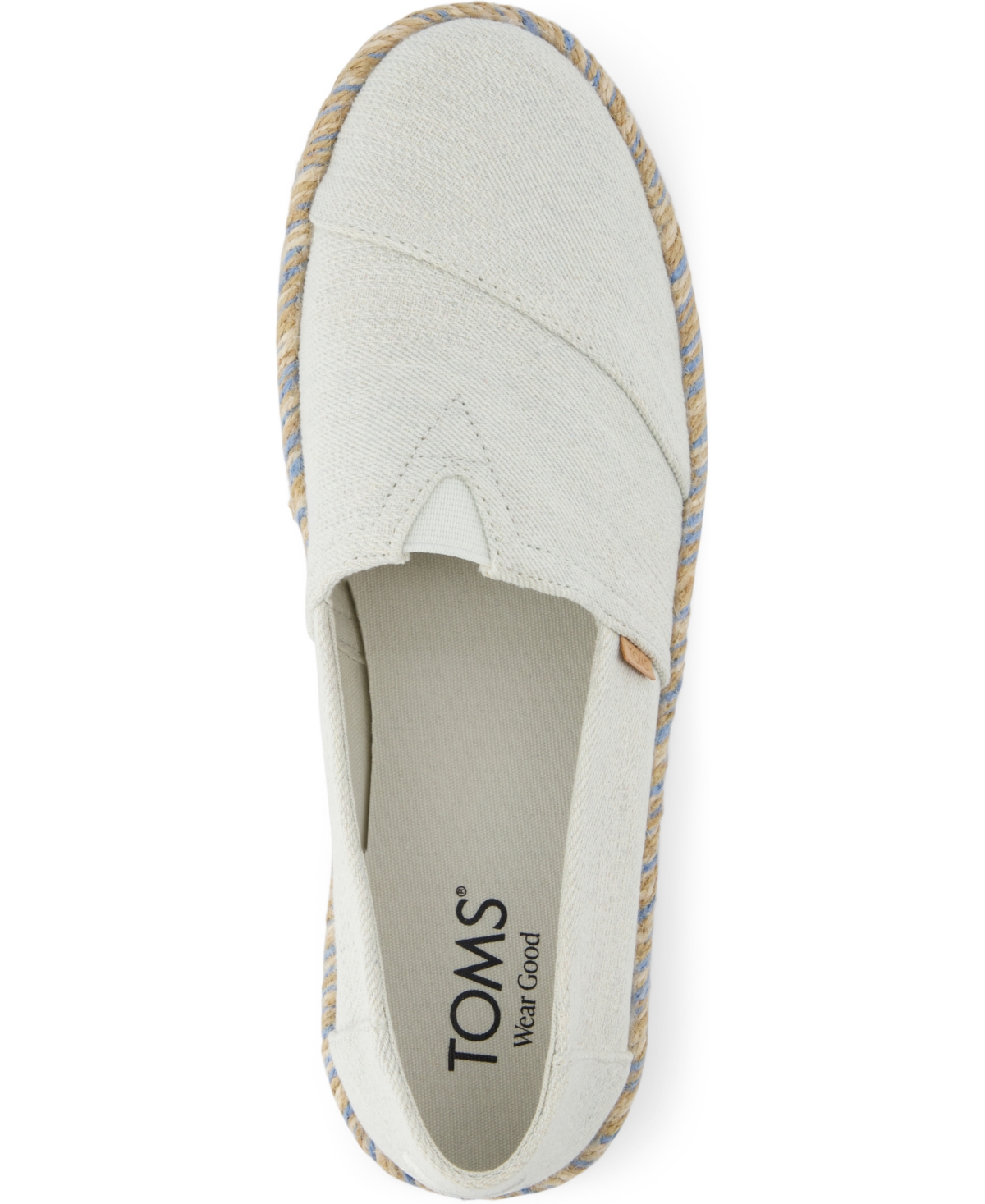 TOMS WOMEN'S ALPARGATA ROPE 2.0 ESPADRILLE SLIP-ON FLATS 