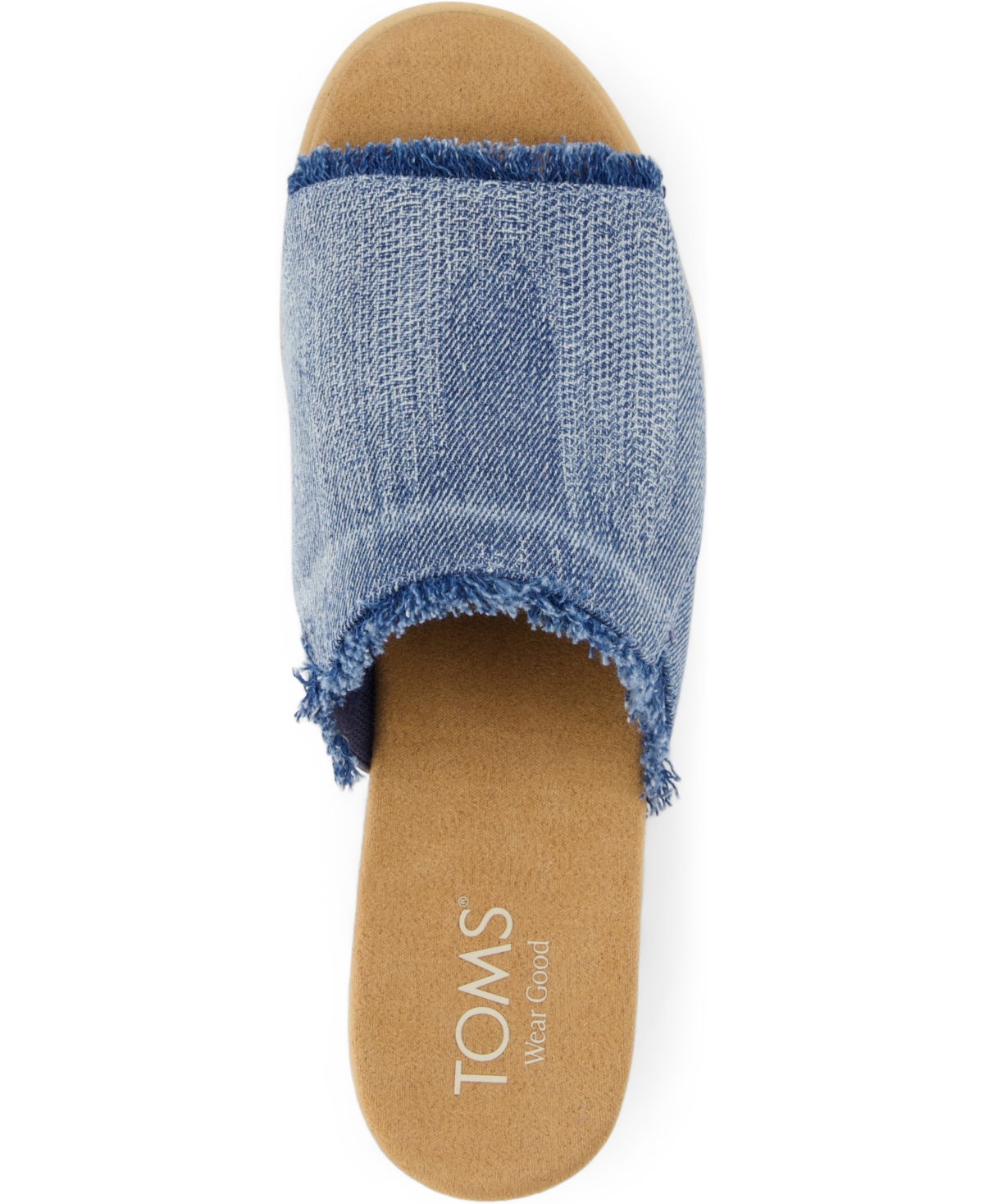 TOMS WOMEN'S DIANA SLIP-ON WEDGE SANDALS 