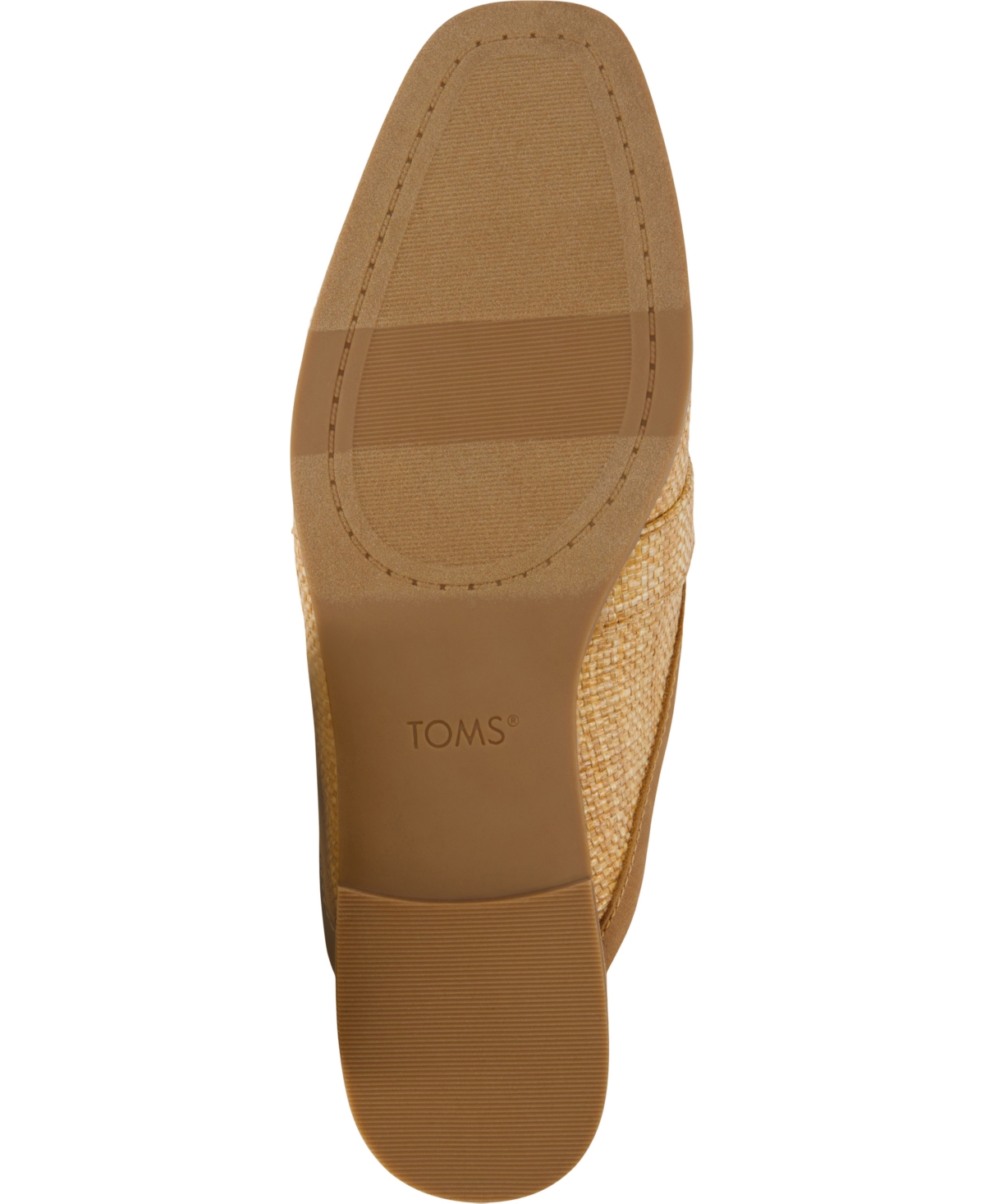 Shop Toms Women's Lynette Slip-on Mules In Brown Sugar Raffia,leather