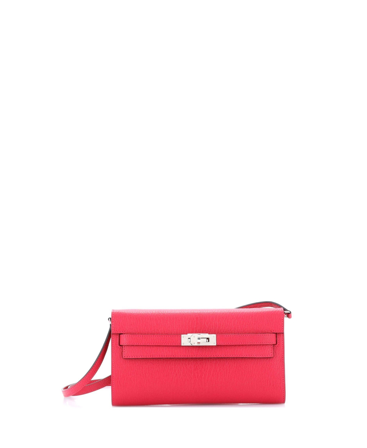 Kelly To Go Wallet Chevre Mysore - Pink