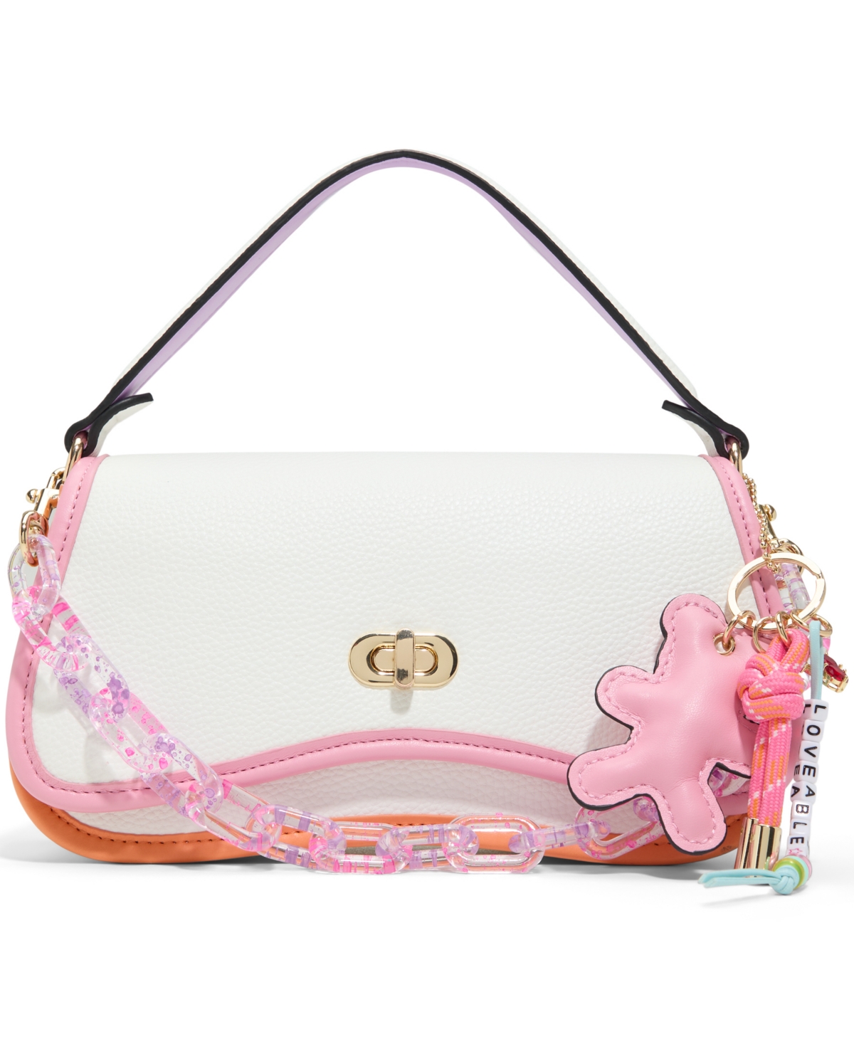 Buriramx Medium Shoulder Bag - White, Multi