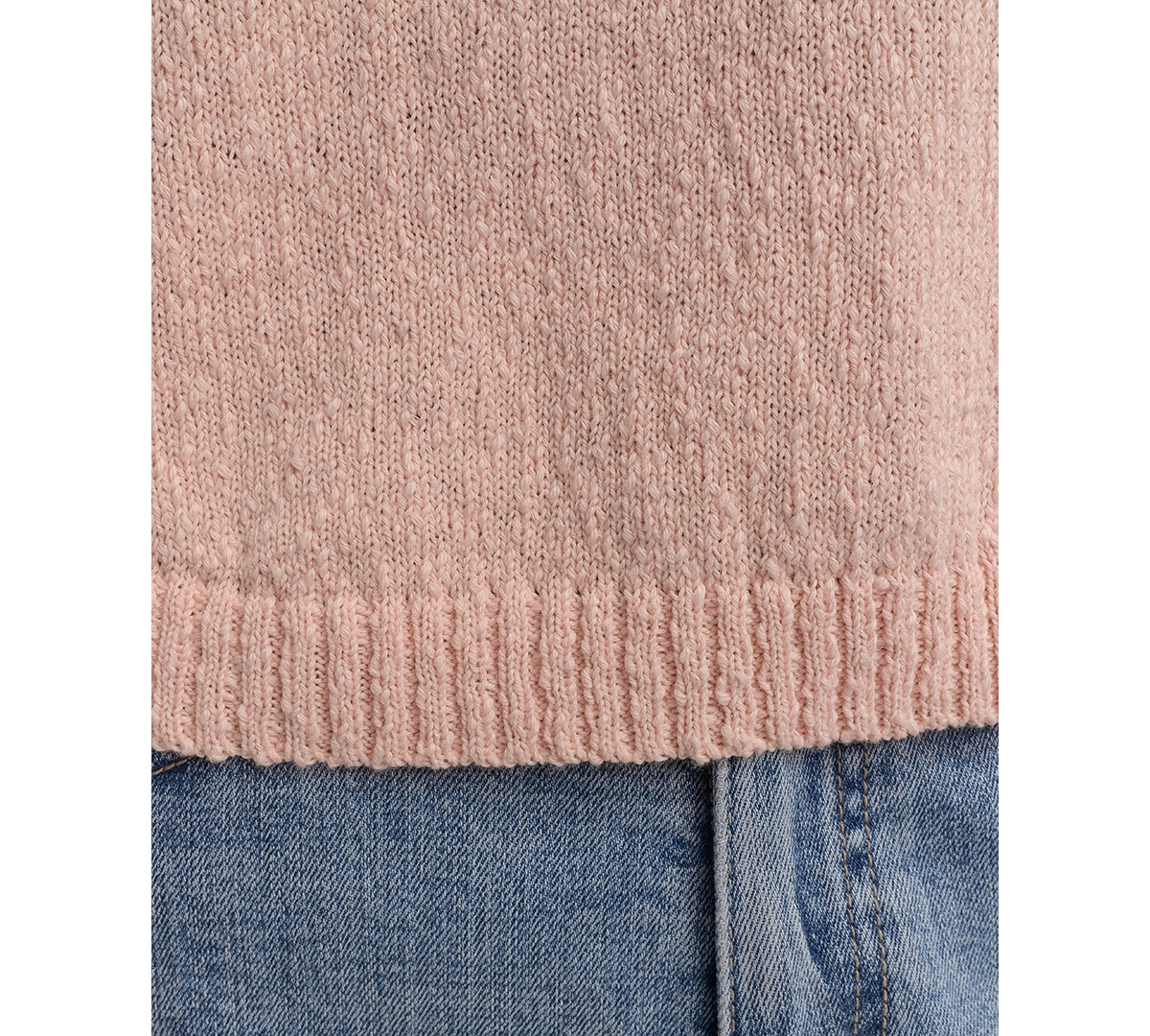 DKNY JEANS WOMEN'S COTTON BOUCLE SLEEVELESS SWEATER 