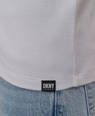 Women's Puff-Sleeve Henley Top