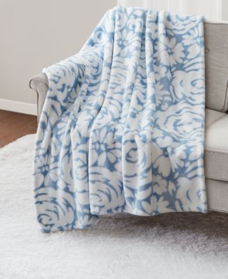 Cozy Plush Printed Throw, 50" x 70"