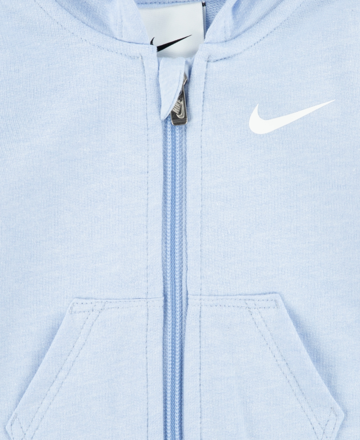Nike Baby Boys Or Girls Essentials Hooded French Terry Coverall In Cobalt