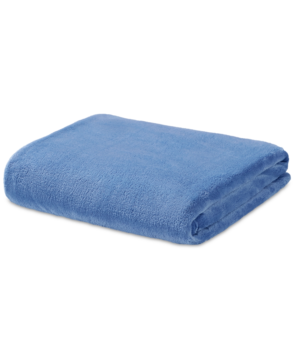 Premier Comfort Cozy Plush Printed Throw, 50" X 70", Exclusively At Macy's In Blue