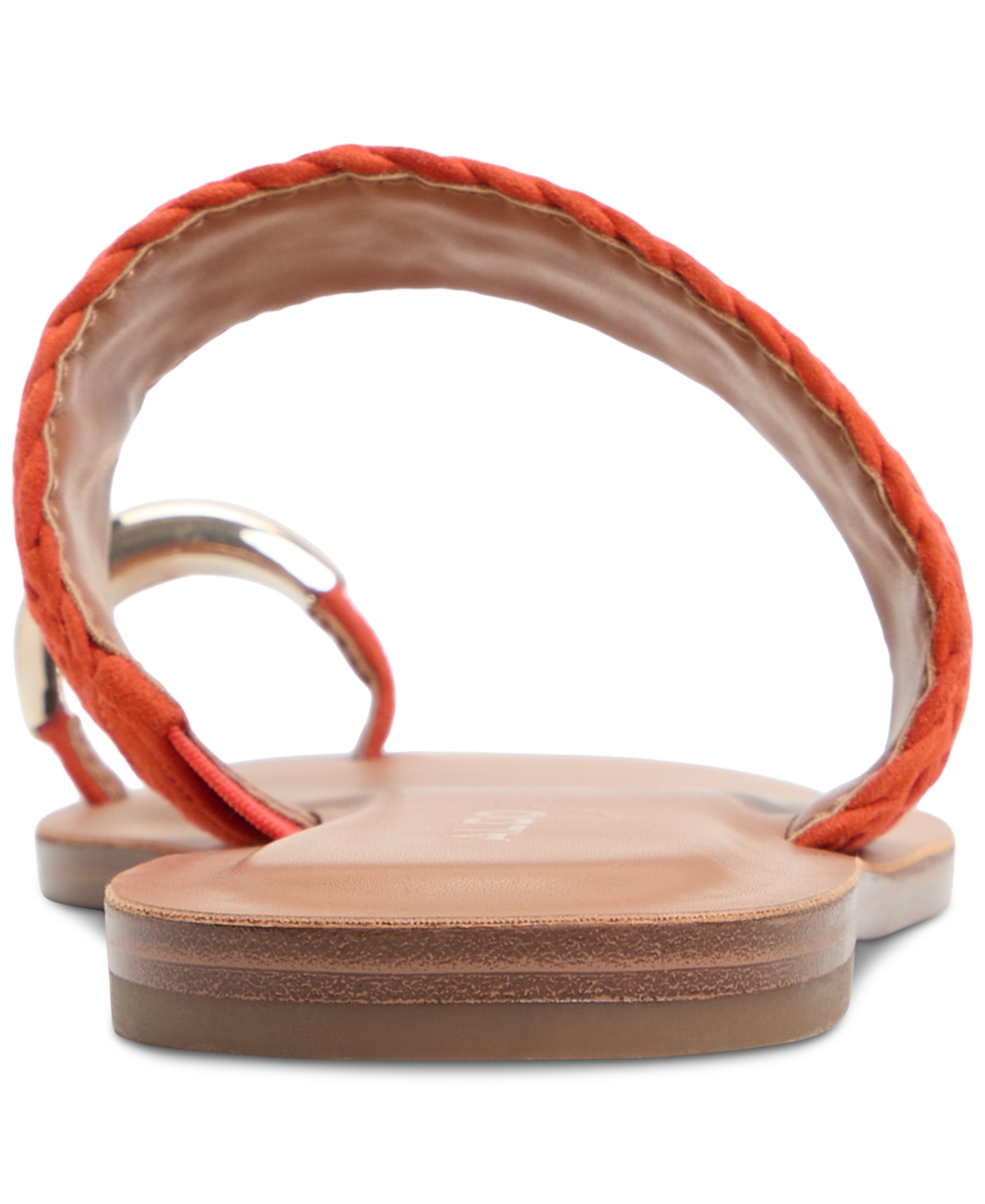 Shop Aldo Women's Beachwalk Toe Loop Flat Sandals In Red Suede
