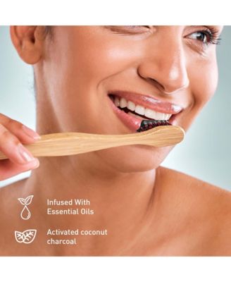 Daily Detox Set - Pore Vacuum, Bamboo Toothbrushes, Charcoal Powder, Facial & Body Brush, and Dead Sea Mud Mask