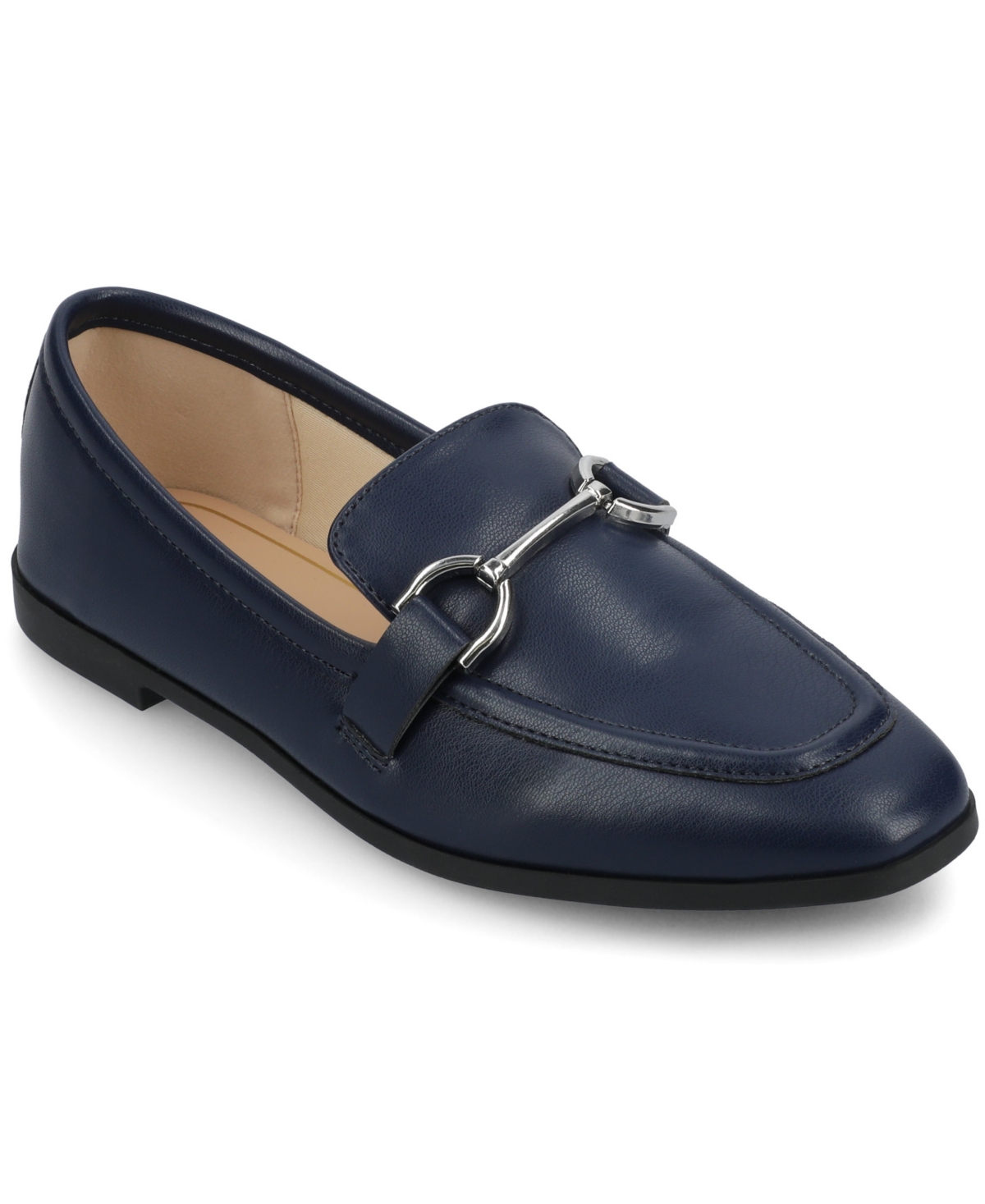 Journee Collection Mizza Bit Loafer In Navy