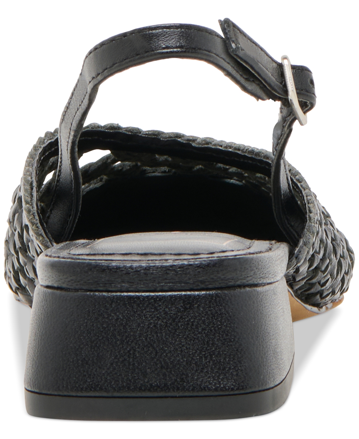 Dolce Vita Birdie Pointed Toe Slingback Flat In Black