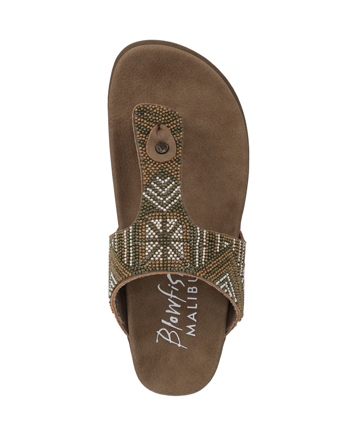 BLOWFISH MALIBU WOMEN'S LYRIC OPEN ROUND TOE THONG PLATFORM SANDALS 