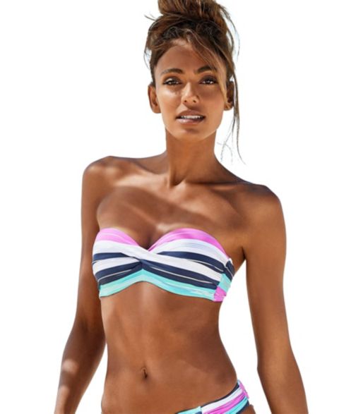 Верх бикини Sizing, крой бикини, в полоску — LASCANA