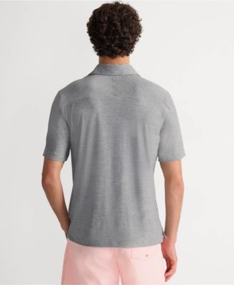 Men's Short Sleeve Flex Performance Pieced Yoke Polo