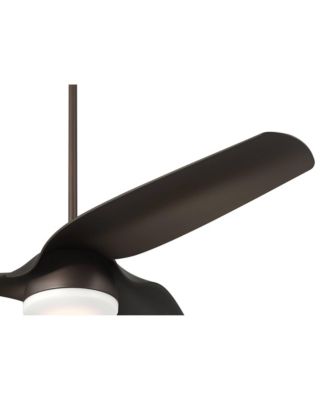 54 Inch 3 Blade LED Light with Remote Control Damp Rated Ceiling Fan