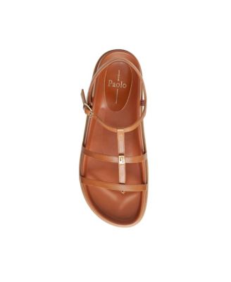 LILITH Women's Leather Footbed Sandals