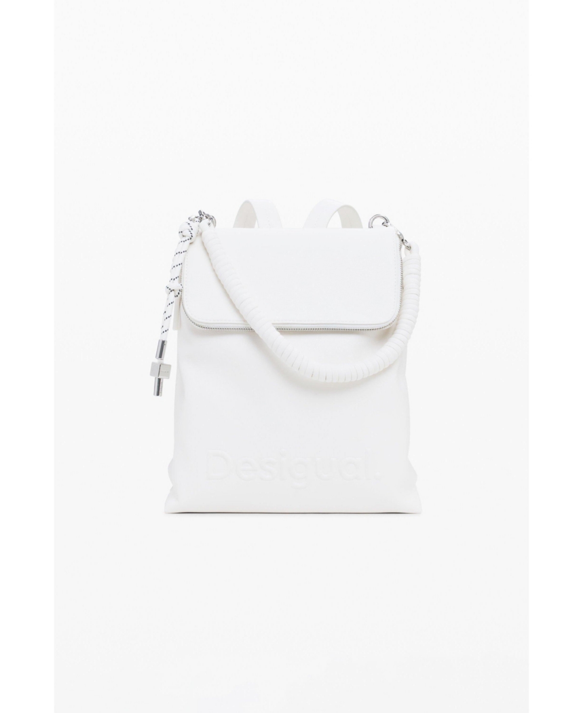 Women's Medium 3D logo backpack - White